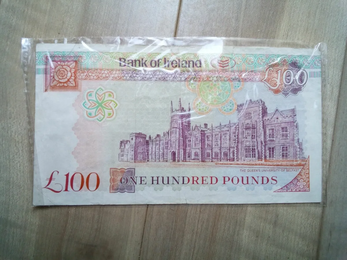 Bank of Ireland £100 banknote 1 March 2005 - Image 2