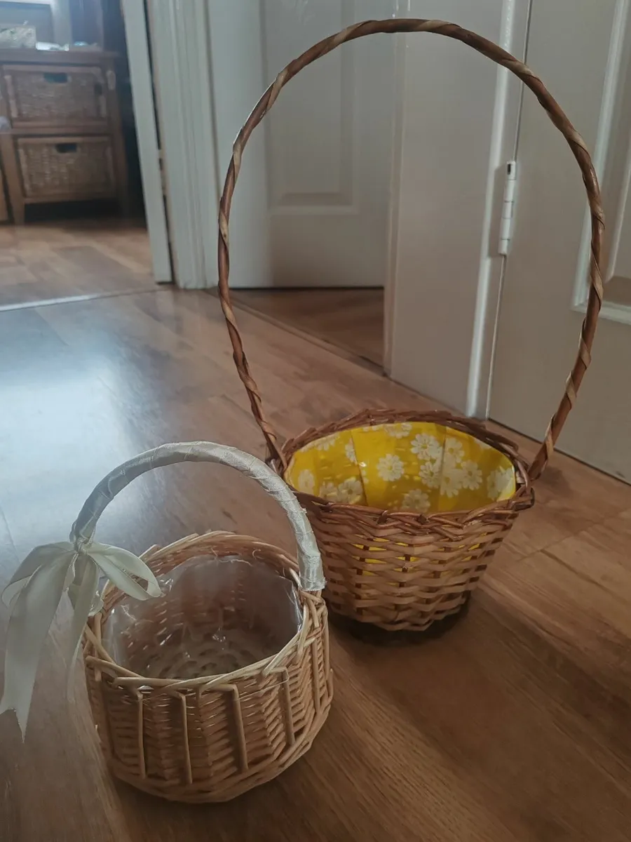 Small Wicker Baskets €5 for both