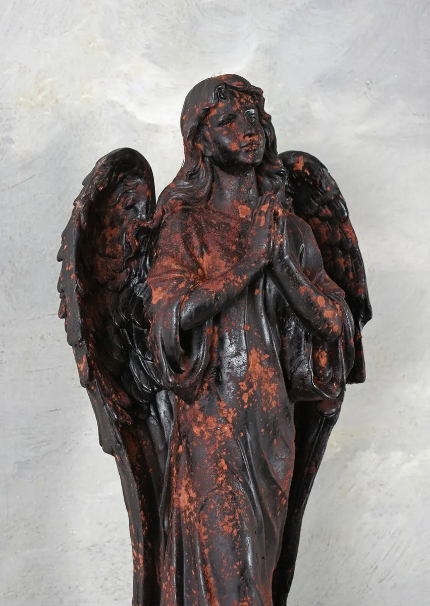 Guardian Angel Garden Figurine Church Figurine Ang - Image 3