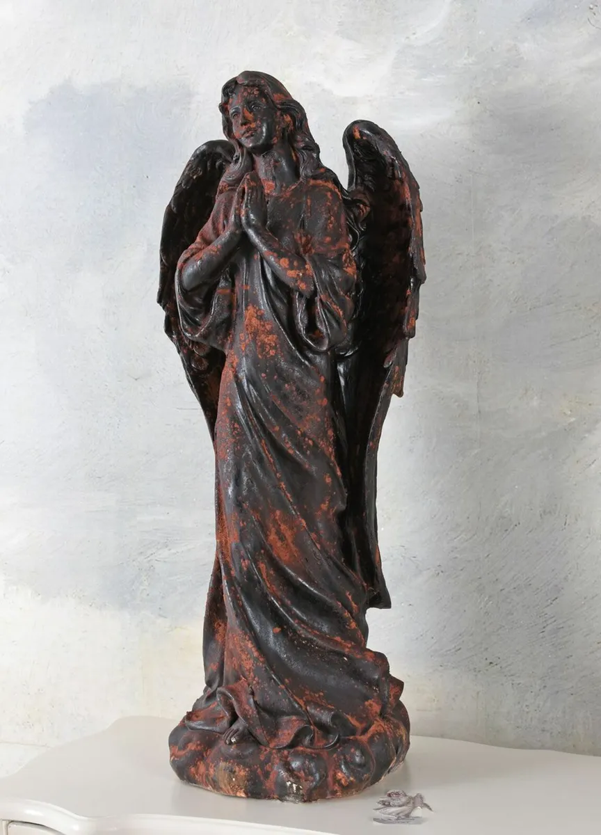 Guardian Angel Garden Figurine Church Figurine Ang - Image 4