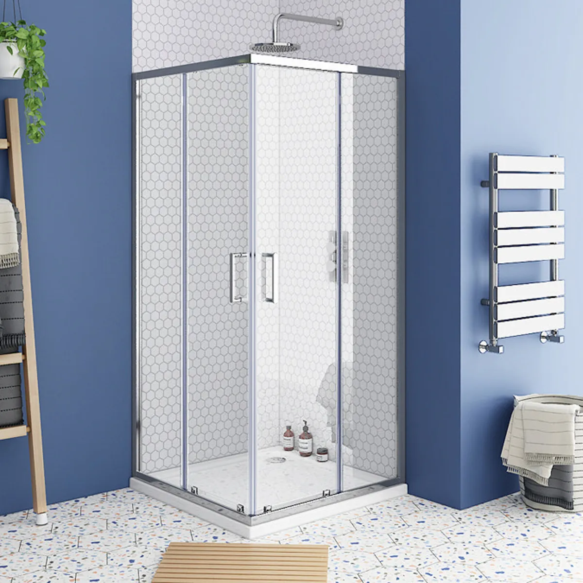 Shower Enclosure ( No Tray) - Image 1