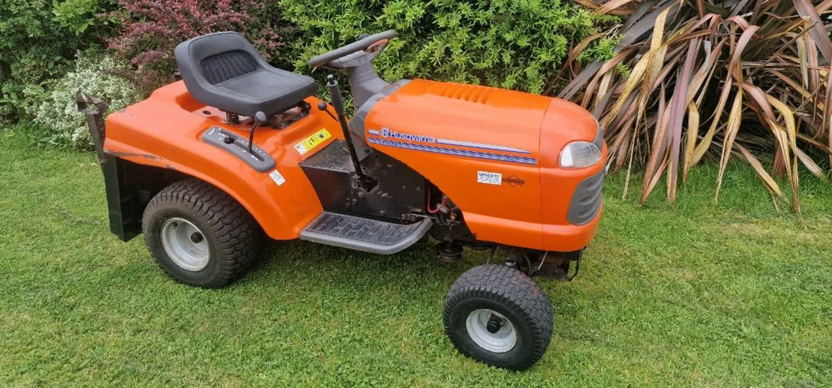 13.5HP Husqvarna Lawn Tractor - Image 1