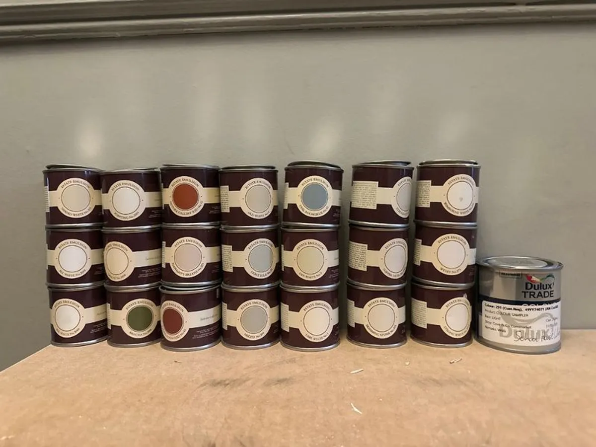 Farrow & Ball Sample Pots