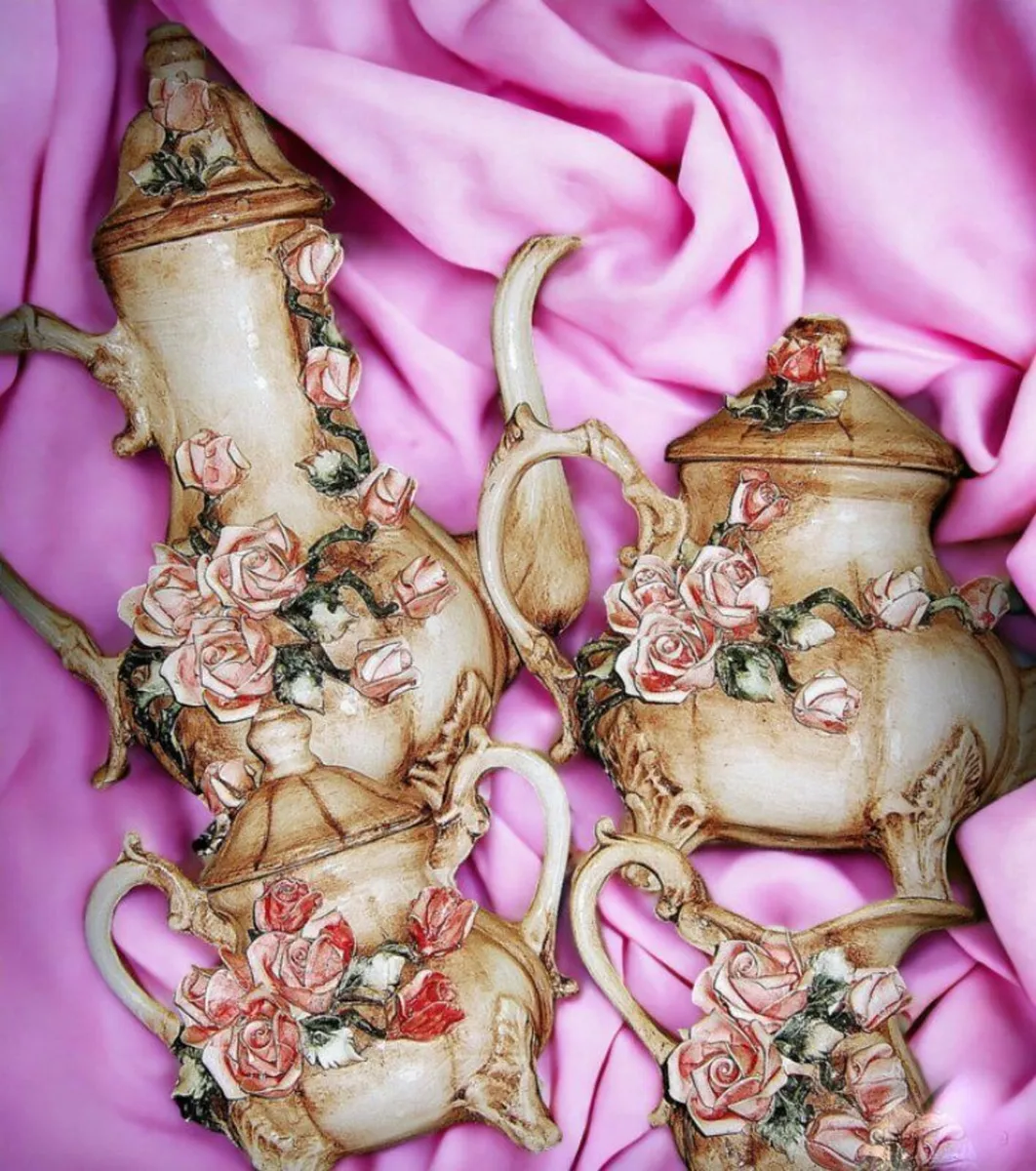 Authentic Vintage Capodimonte Set - Image 1