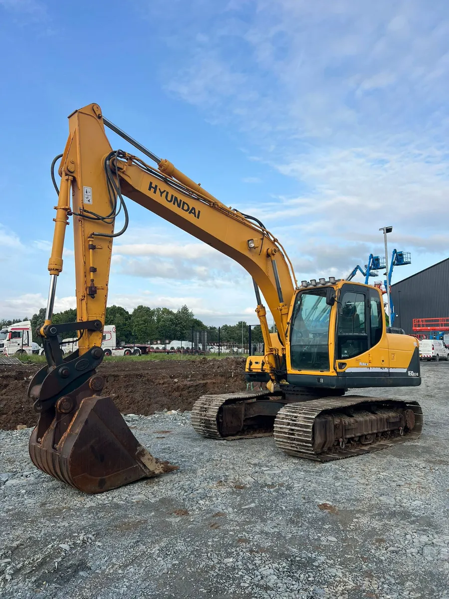 13 16 ton digger excavator, Hyundai Robex 160 LC-9 - Image 4