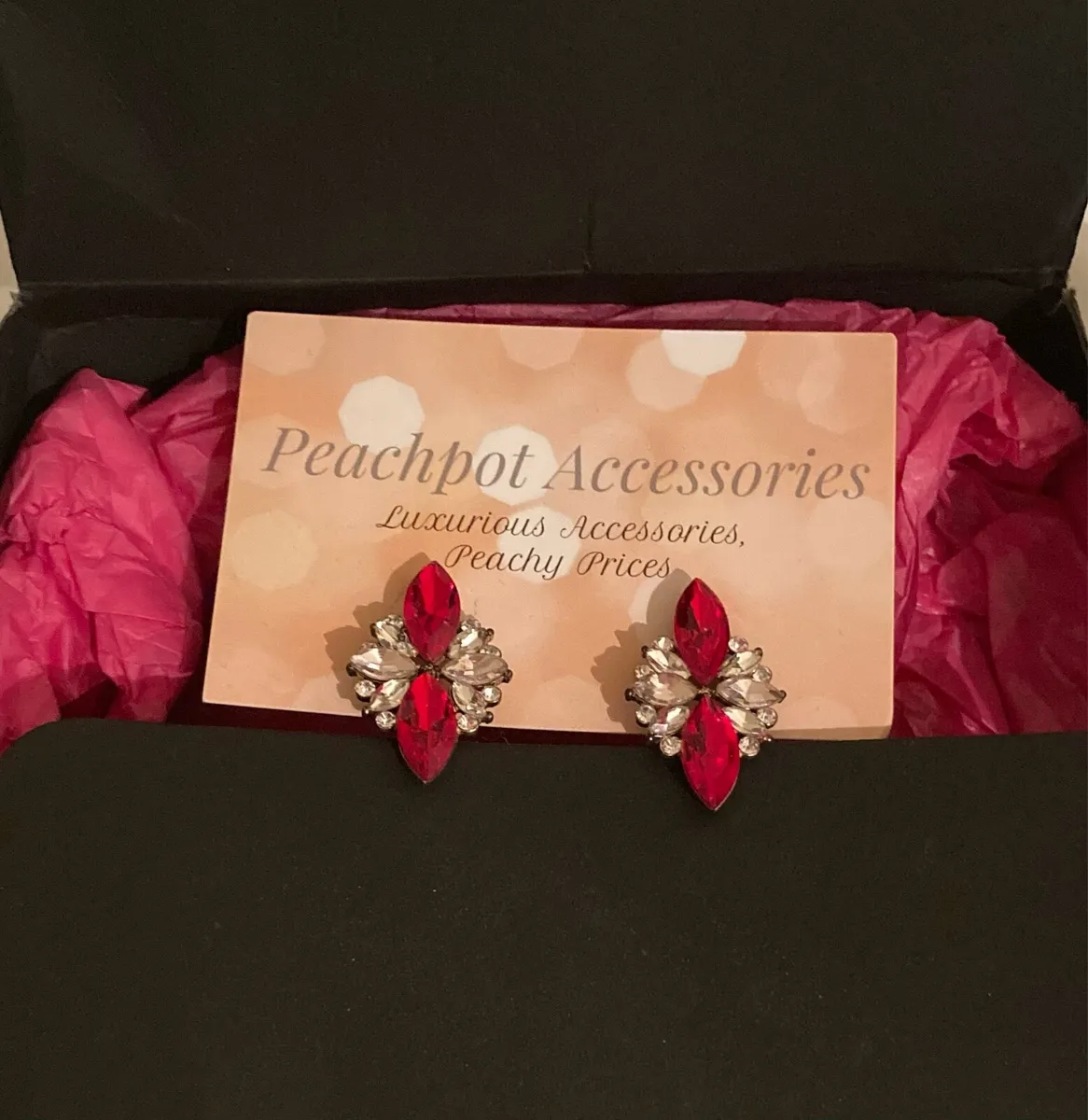 Jewelled Headband & Earrings Set - Image 2