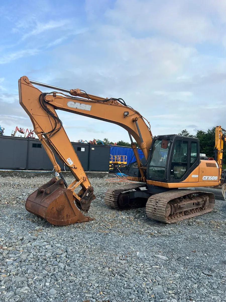 13 16 ton digger excavator, Case CX160 B - Image 1
