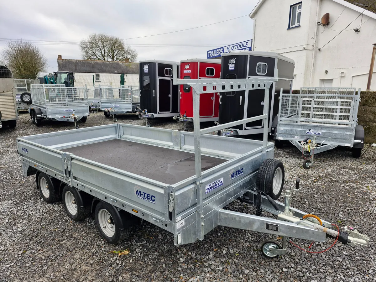 M-TEC  14' x 6'6"  DROPSIDE TRAILERS - Image 4