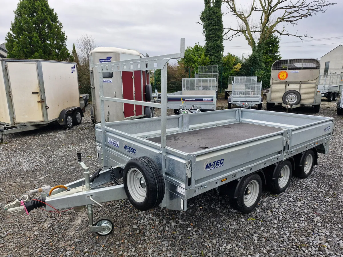 M-TEC  14' x 6'6"  DROPSIDE TRAILERS - Image 2