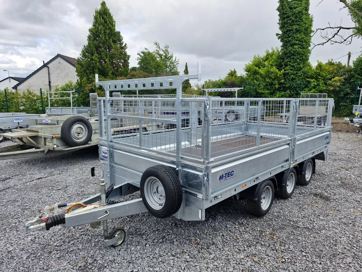 M-TEC  14' x 6'6"  DROPSIDE TRAILERS - Image 2