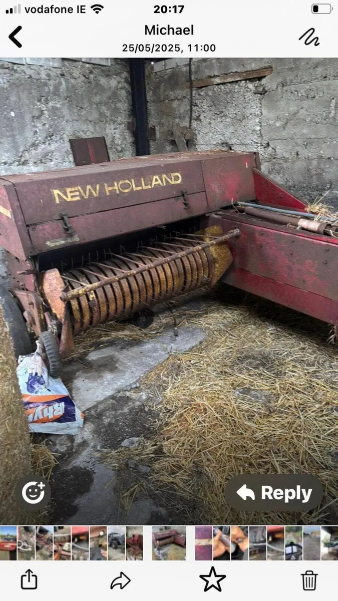 274 new Holland  hay liner - Image 1