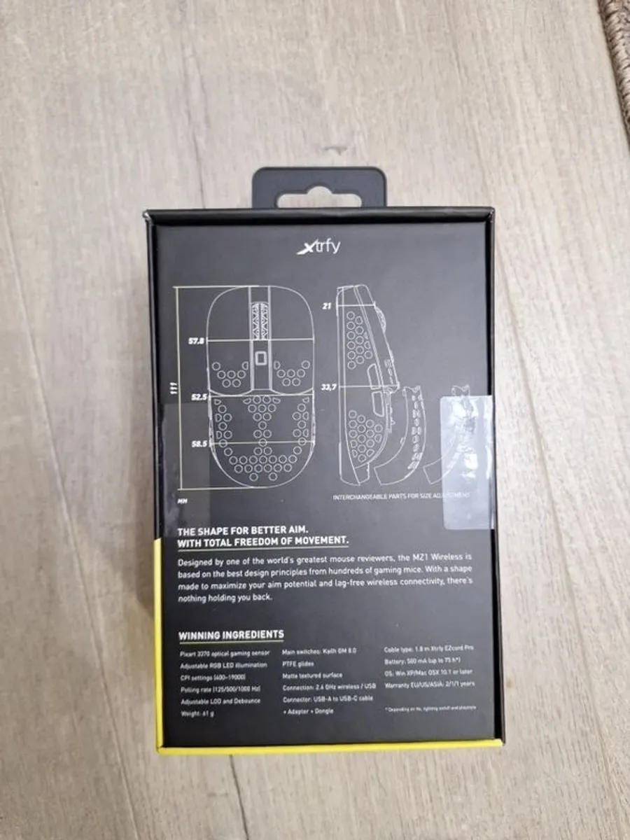 Xtrfy Mz1 Gaming Mouse New - Image 3
