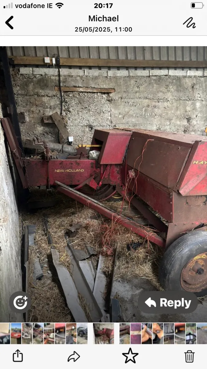 274 new Holland  hay liner - Image 2