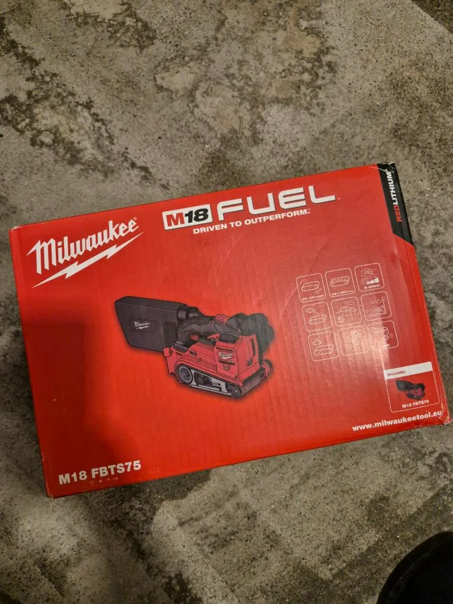 Milwaukee M18FBTS75 Fuel Belt Sander Body - Image 1