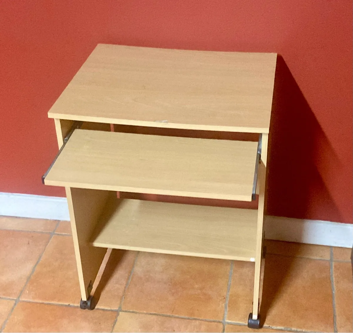 Rolling Desk For Small Spaces - Image 1