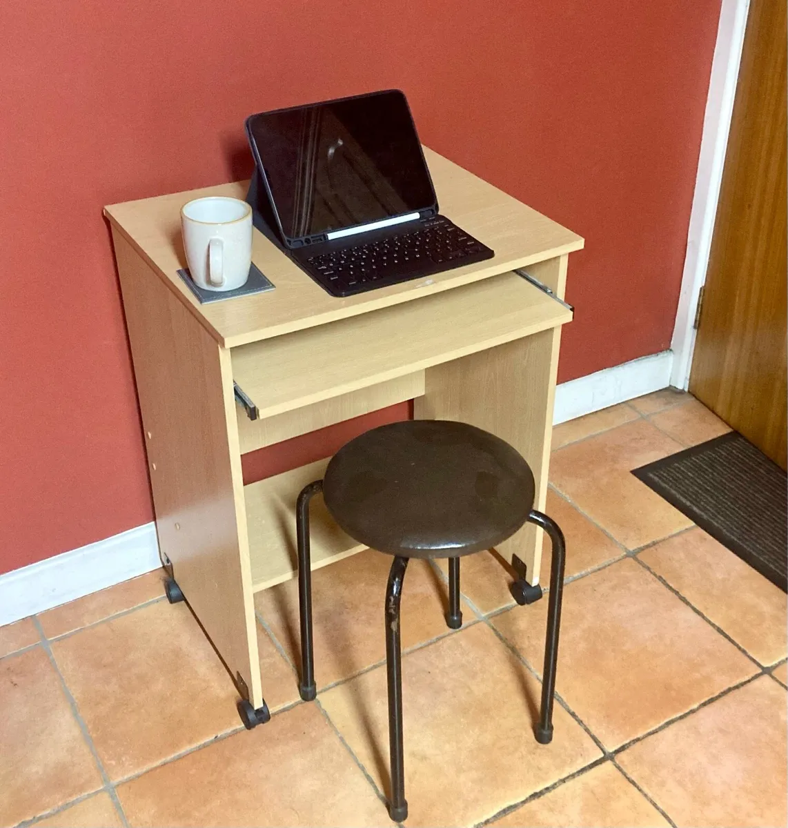 Rolling Desk For Small Spaces - Image 4