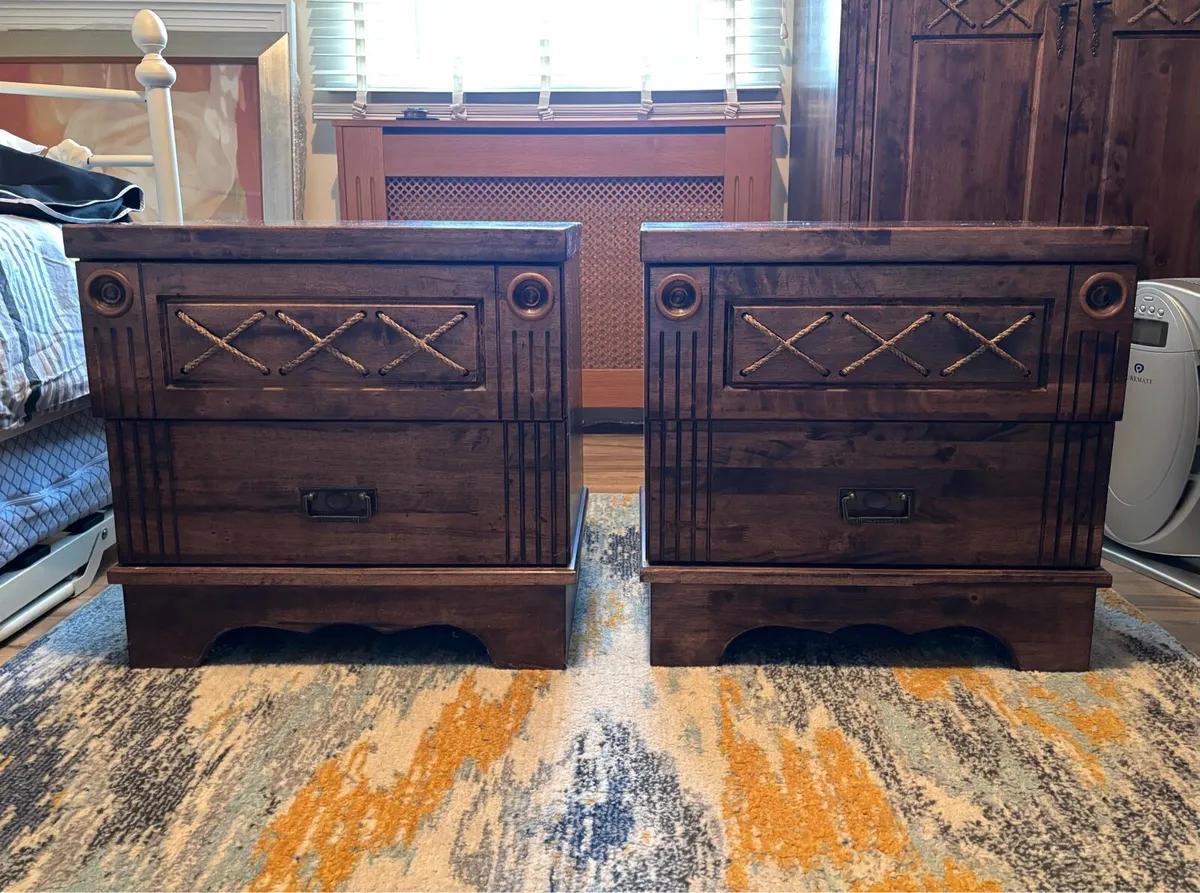 Bedside Lockers - Image 1