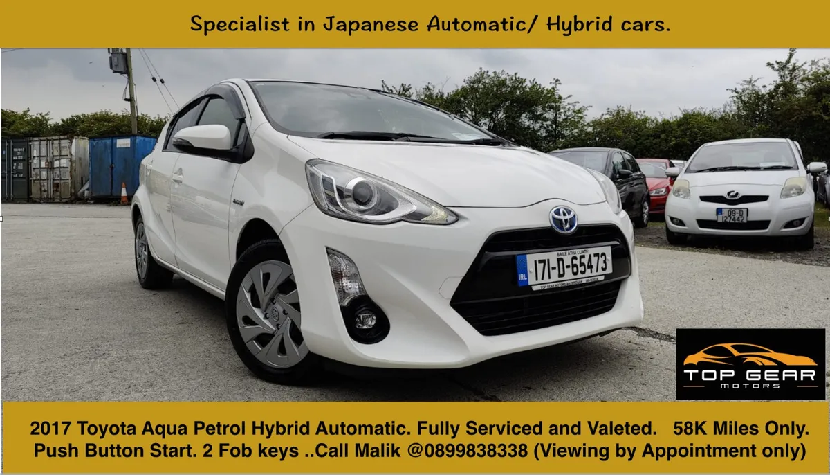 2017 Toyota Aqua 1.5 Petrol self charging Hybrid - Image 1