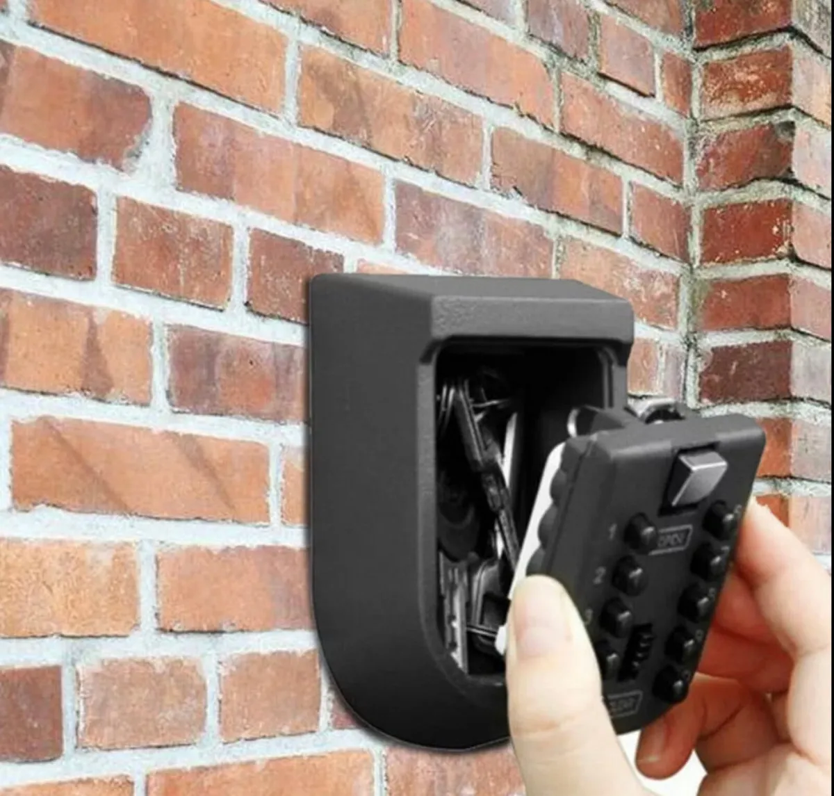 Combination Key Safe Box Security Wall Mounted - Image 1
