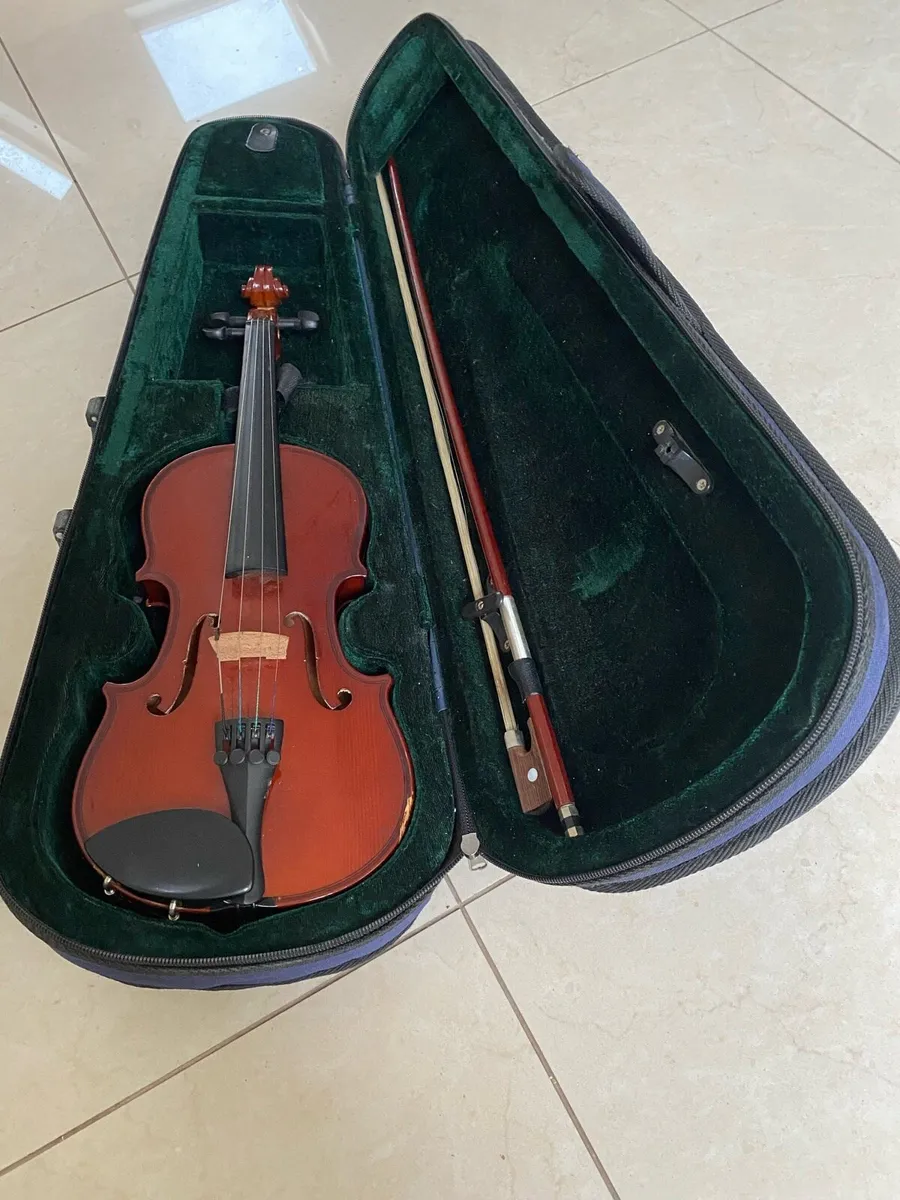violin and case - Image 1