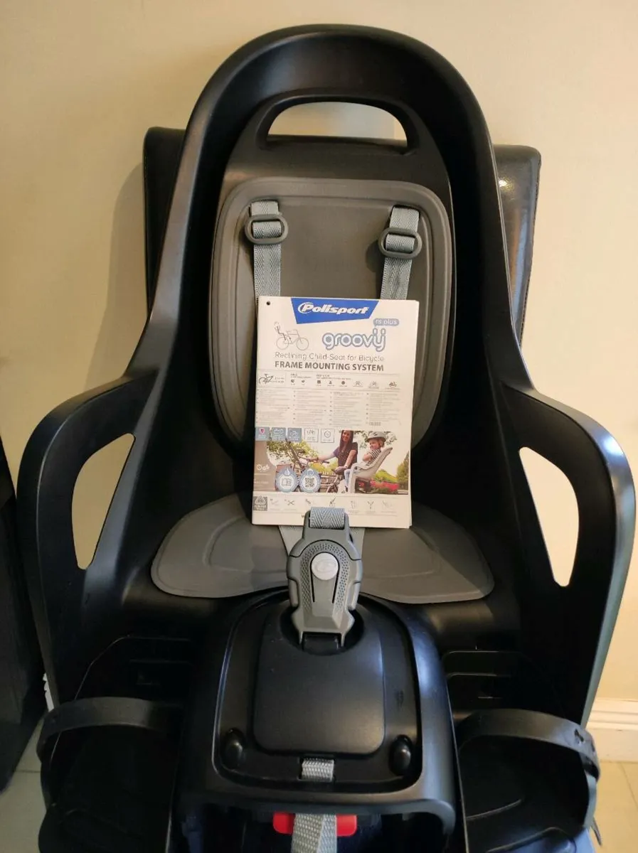 Polisport Groovy RS Plus child bike seat - Image 1