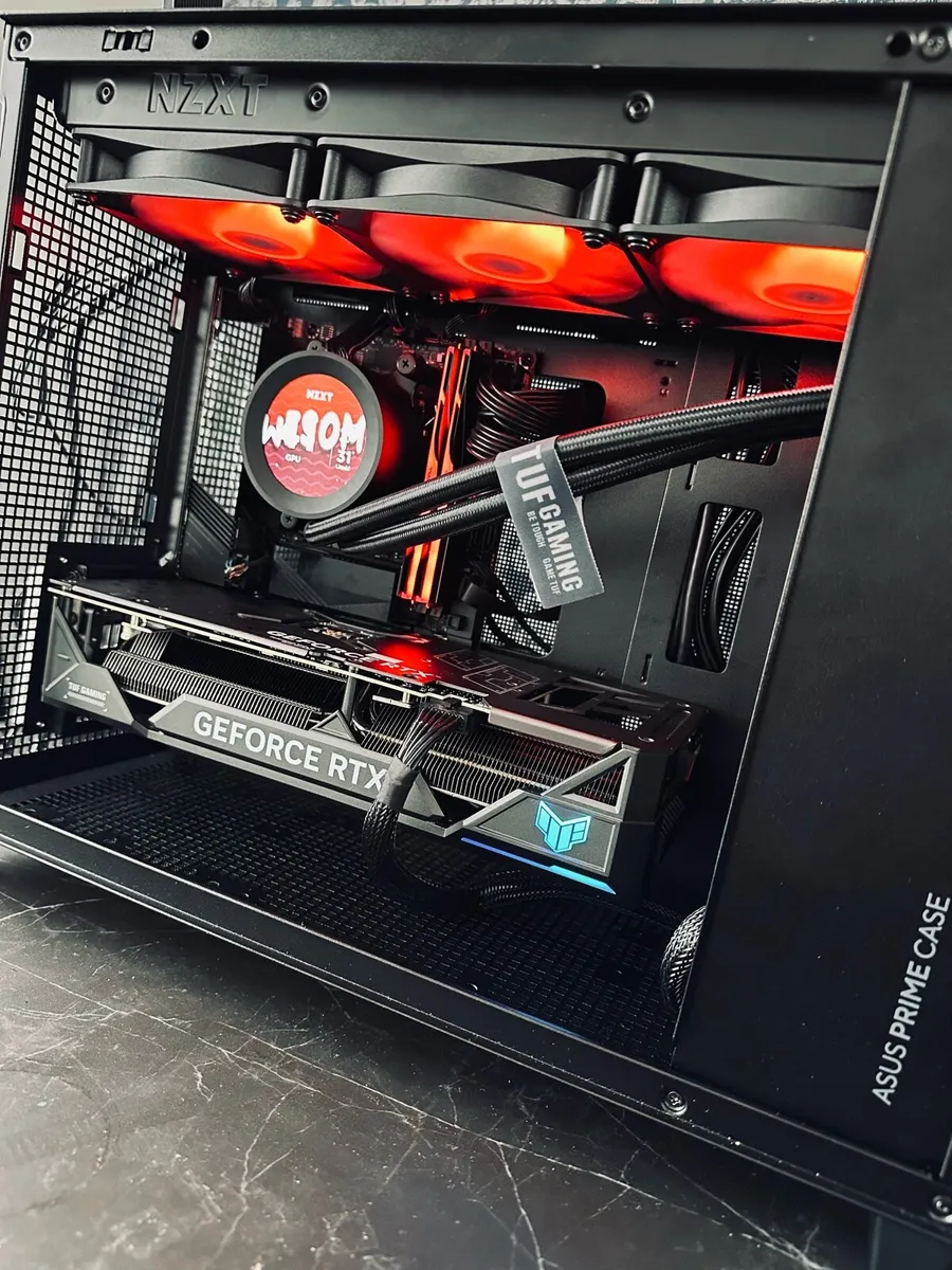 Gaming pc 7800x3D/4070TiSUPER/b850i/32GBDDR5/2TB/ - Image 1