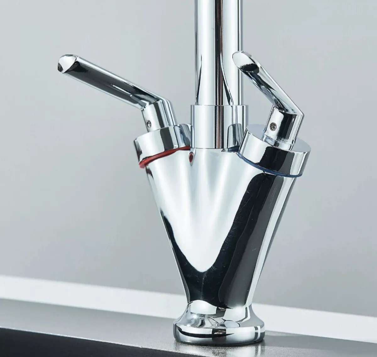 Kitchen Sink Mixer Tap Swivel Spout Mono Faucet - Image 3