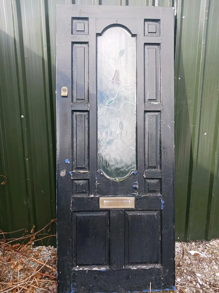 Teak door - Image 1