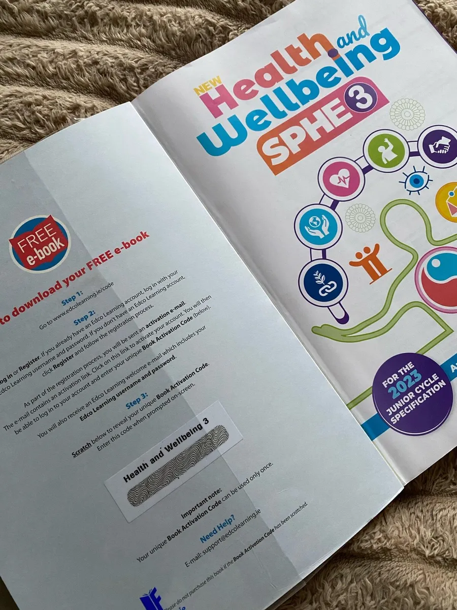 New Junior Cycle SPHE  3  Health and Wellbeing - Image 1