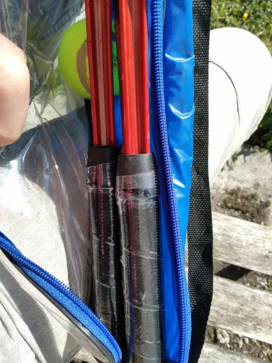 Badminton Set & 2 Tennis Raquets - Image 3