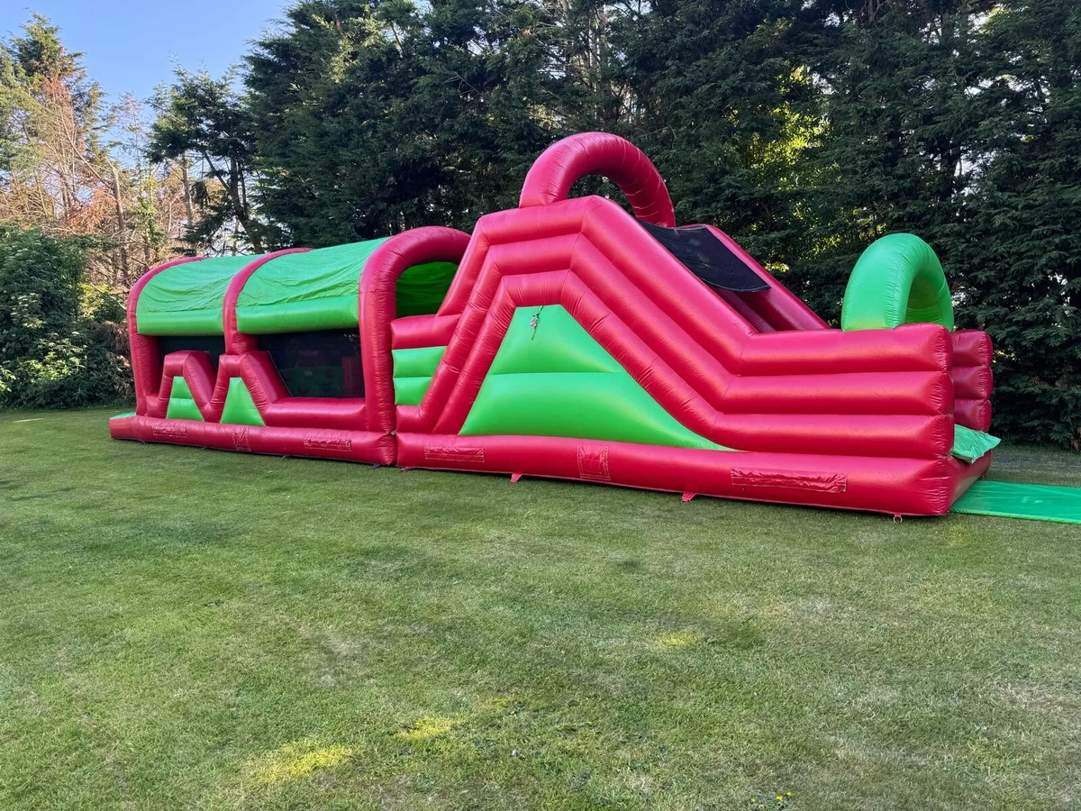 45ft obstacle course bouncy castle