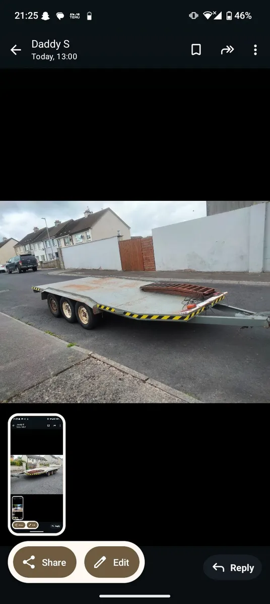 BIG 6 WHEEL TRAILER - Image 2