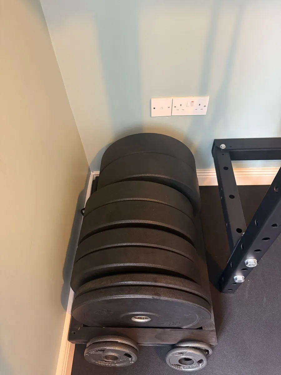 Bumper plates & Barbell - Image 1