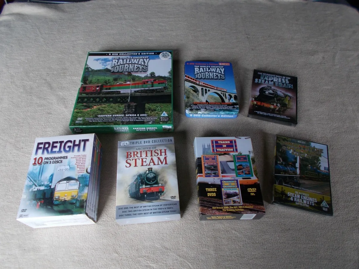 Railway DVD's and Box Sets - Image 1