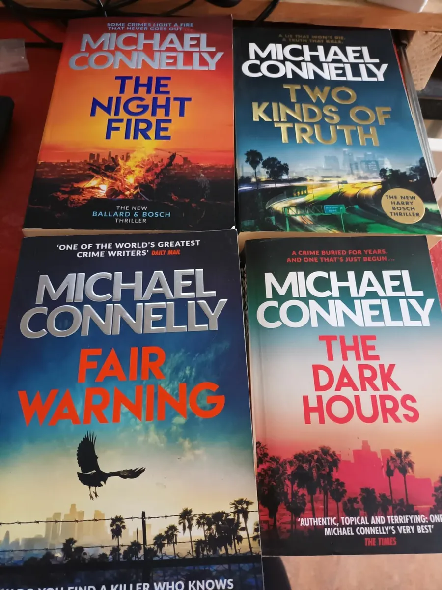 Michael Connelly 4 books