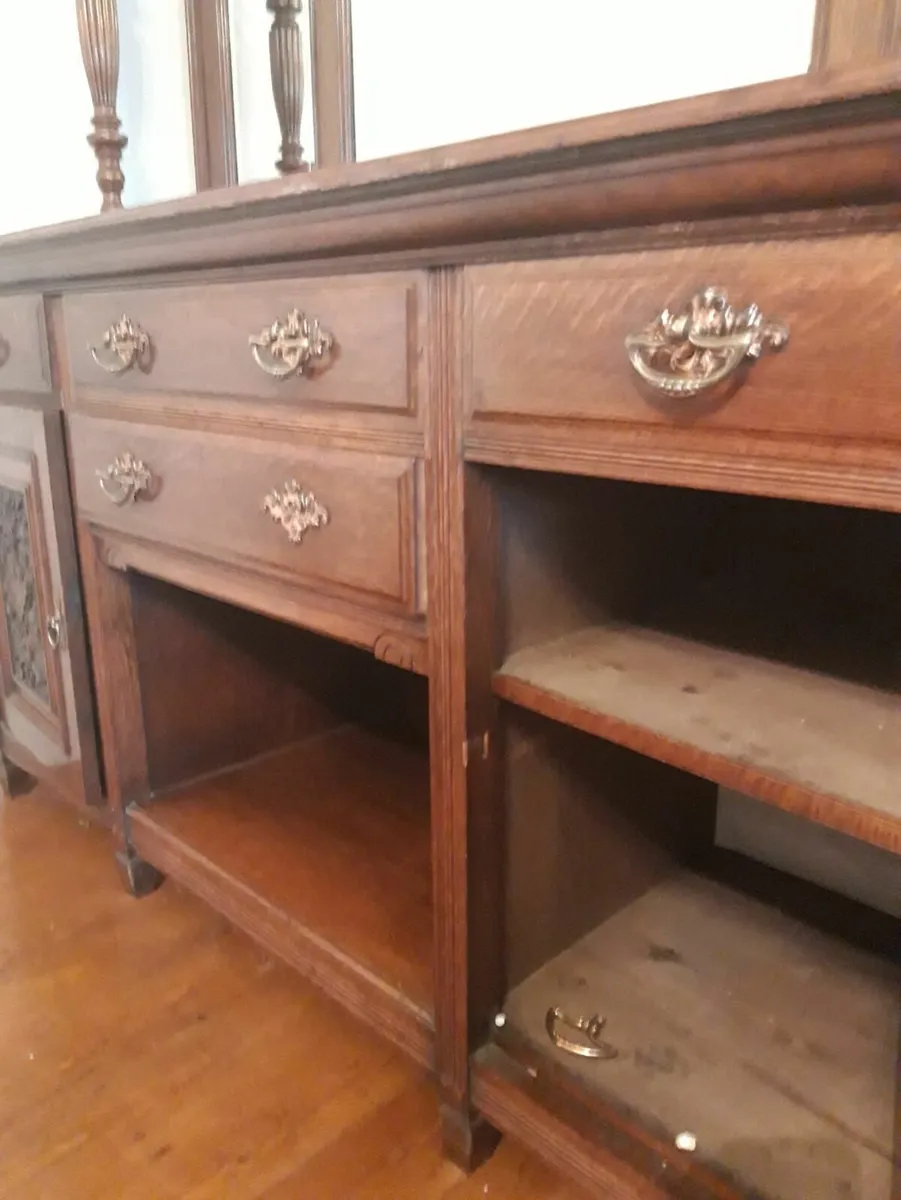 Antique side board - Image 2