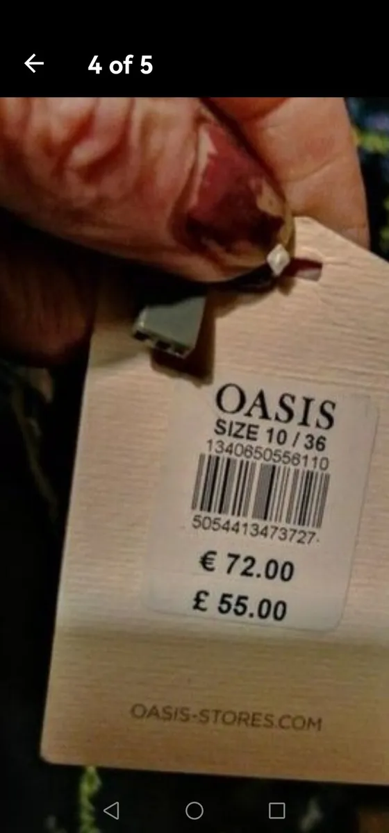 Beautiful new Oasis wrap overdress - Image 3