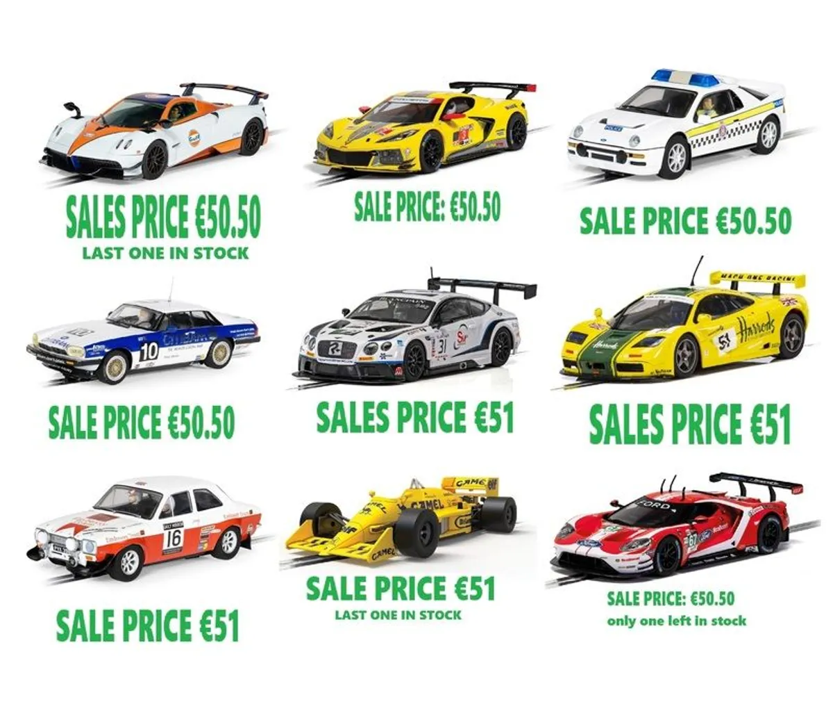 SUMMER SALES:  Scalextric Slot cars - Image 3