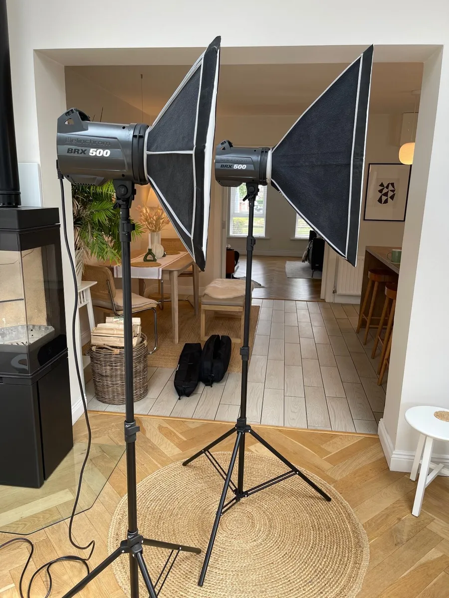 Elinchrom brx 500/500 softbox to go kit - Image 1