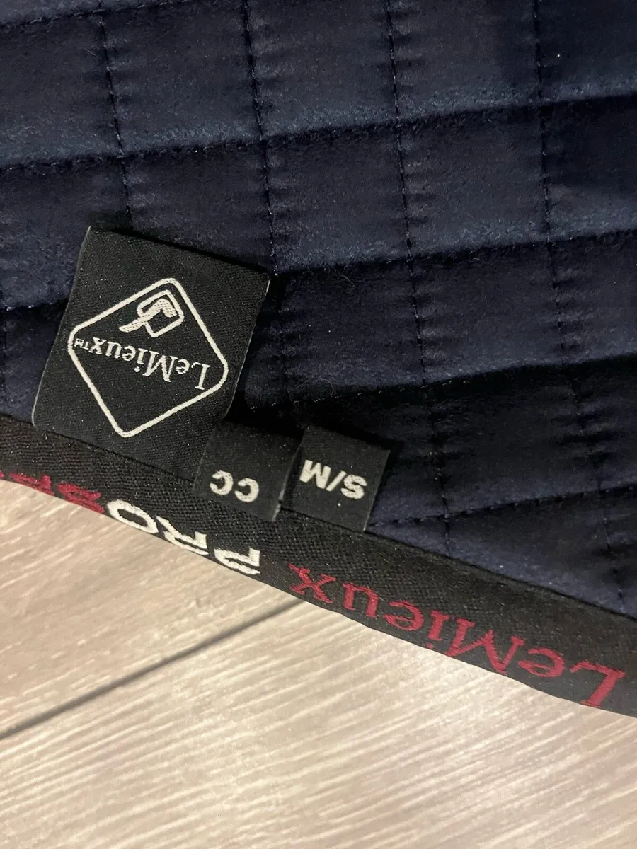 Lemiuex Navy Saddlepad - Image 2