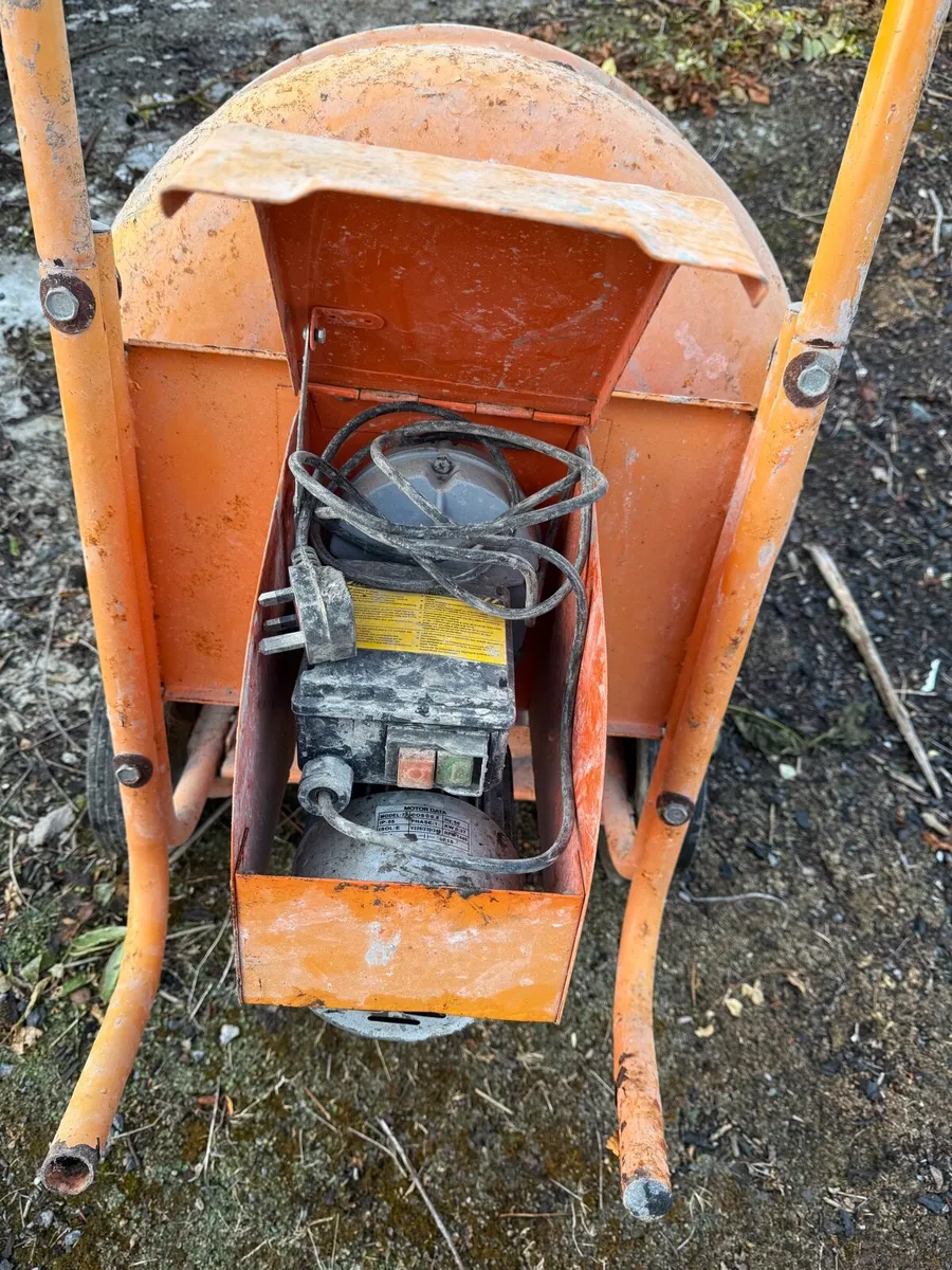 Electric cement mixer - Image 2