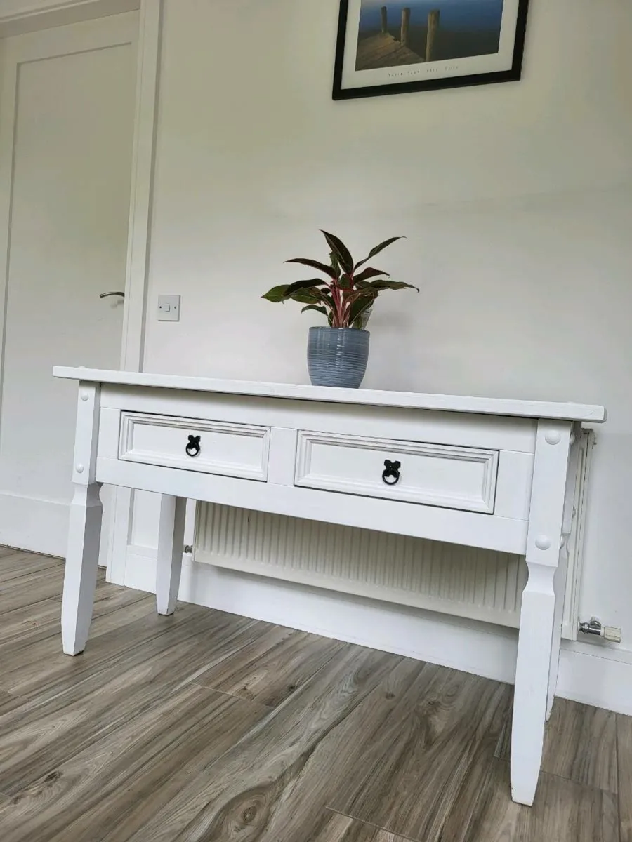 Mexican Pine Console Table - Image 4