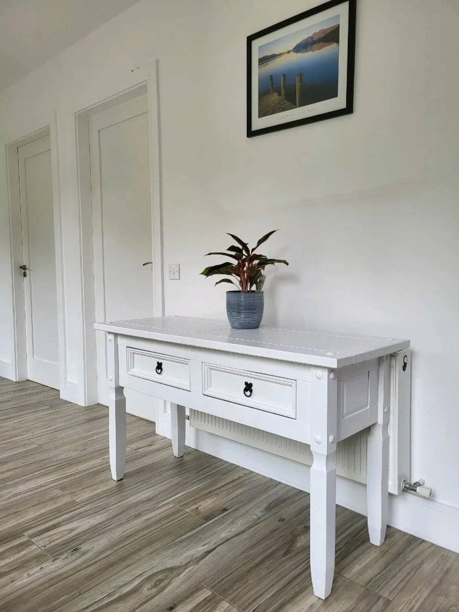 Mexican Pine Console Table - Image 2