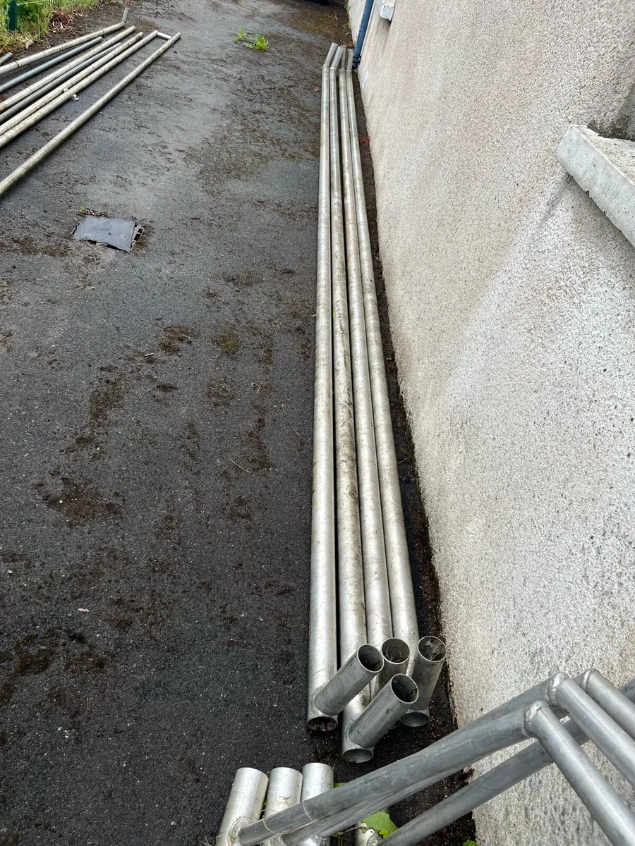 Steel Soccer Goal Posts - Image 1