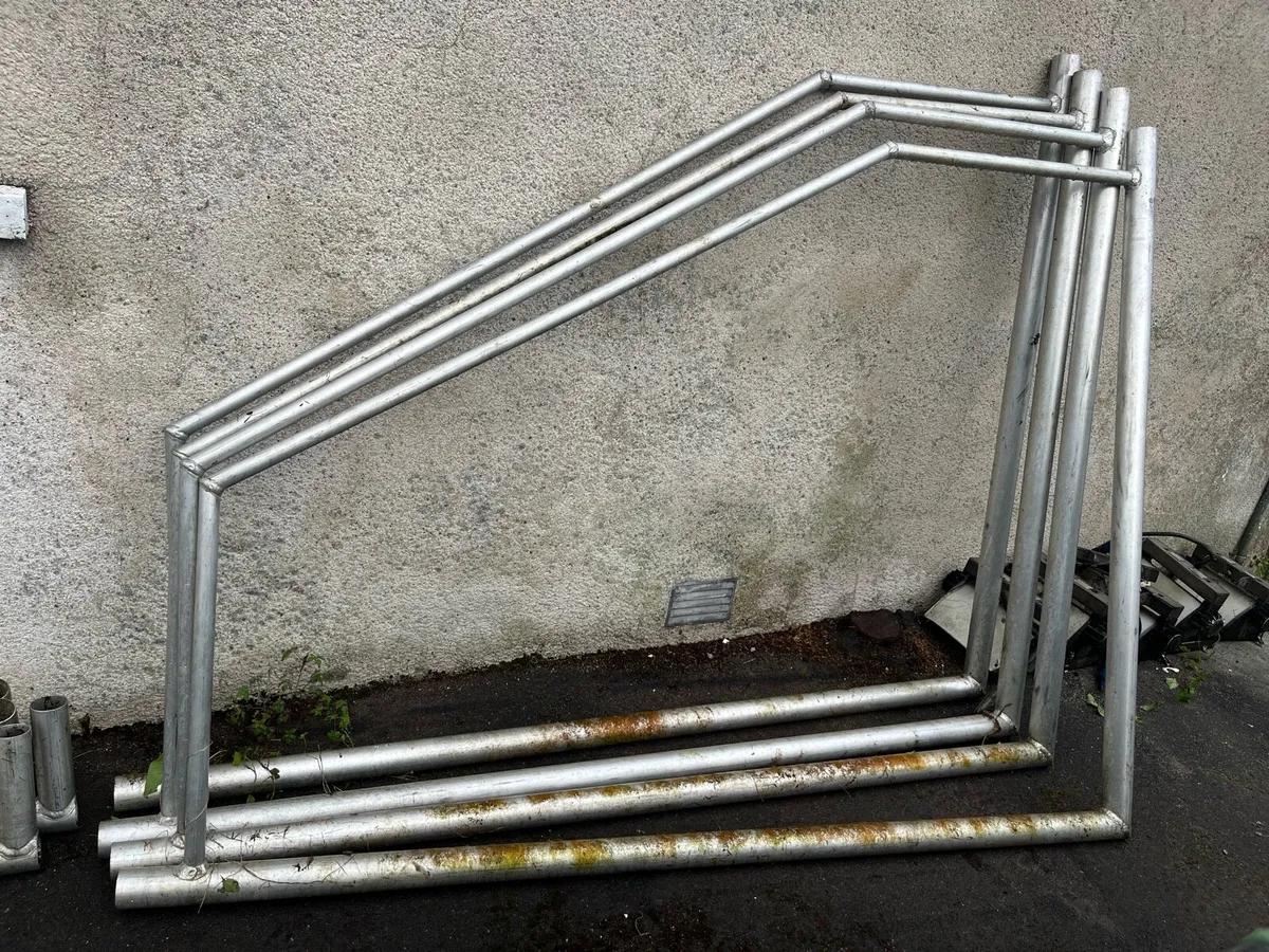 Steel Soccer Goal Posts - Image 2