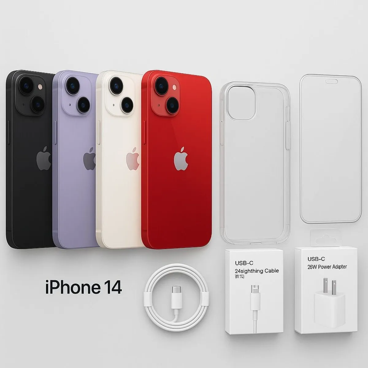 iPhone 14 – 128GB – A+ Grade – Like New - Image 1