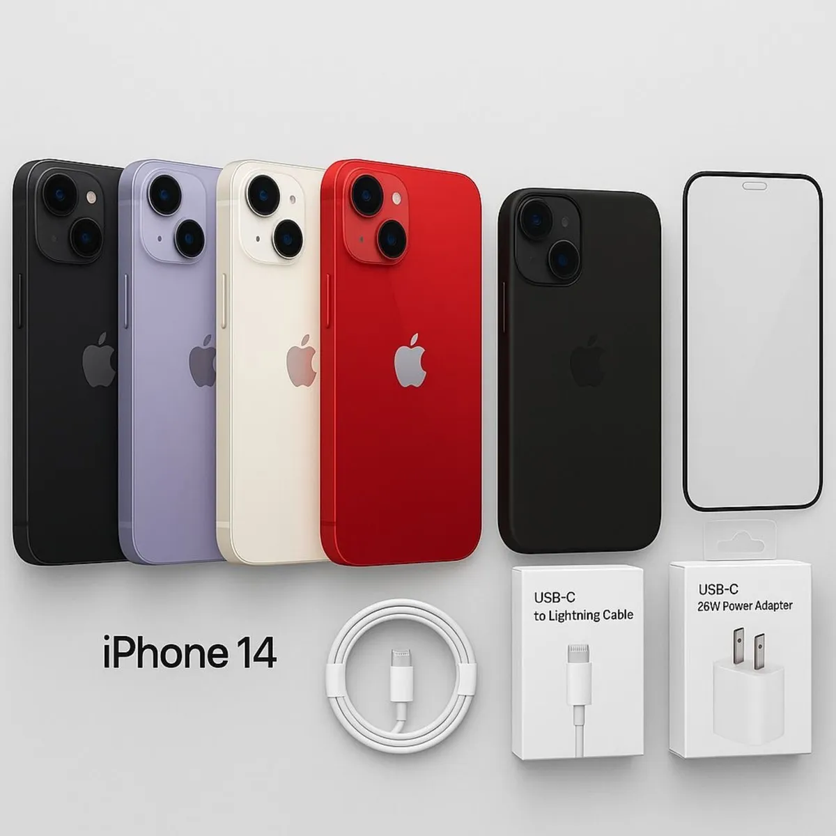 iPhone 14 – 128GB – A+ Grade – Like New - Image 2