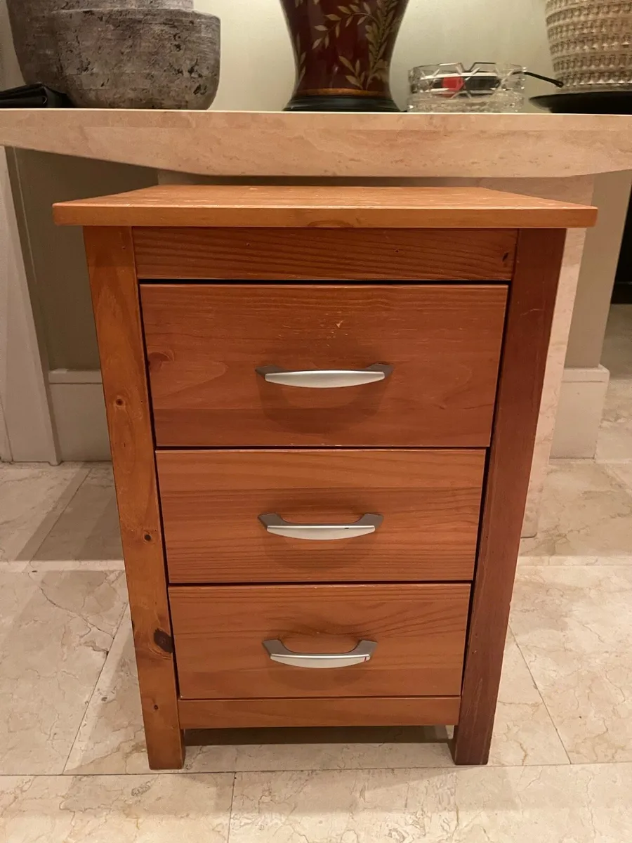 Lovely Bedside Locker - Table - Nightstand-Deliver - Image 1