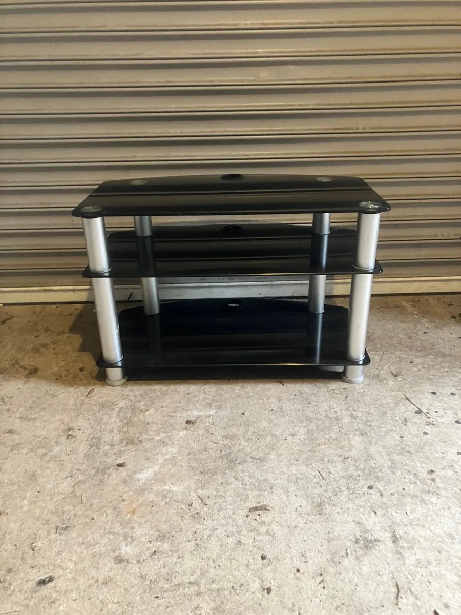 Glass tv stand - Image 1