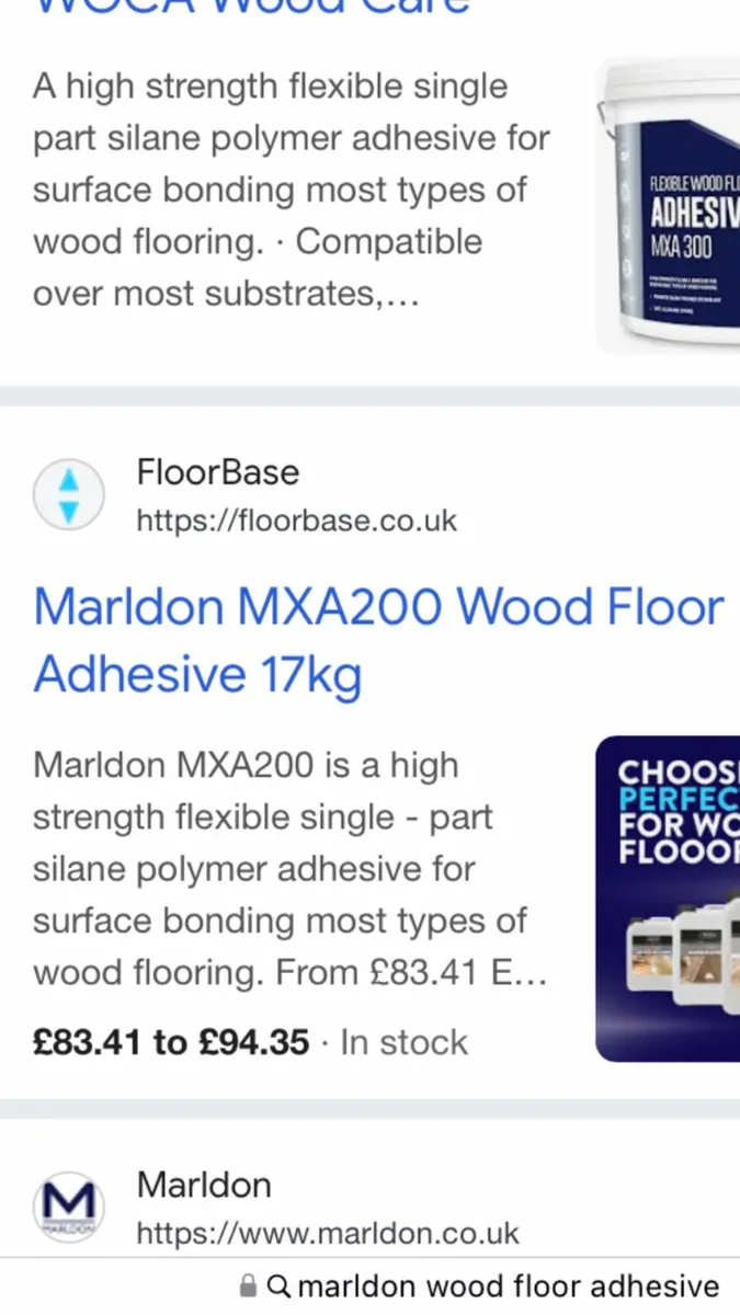 Marldon wood floor adhesive 17kg - Image 3